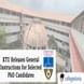 KTU Releases General Instructions for Selected PhD Candidates; Check Direct Link Here